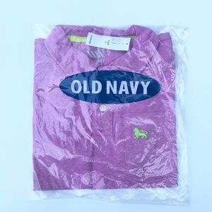 Old Navy Boys Polo Posh Purple Medium (8)